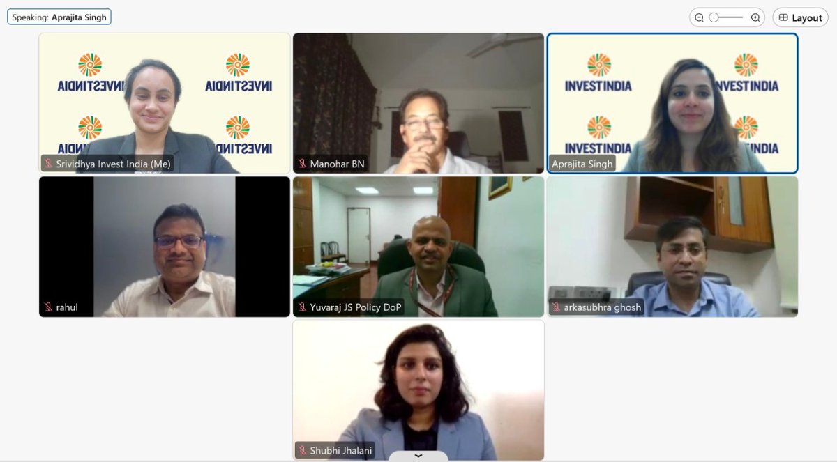 investindia's tweet photo. Team @investindia organised the 2nd edition of Biotech Spotlight Series: Cell and Gene Therapy, showcasing the emerging business opportunities and innovations in #NewIndia’s #Biotech sector.

#InvestIndia #InvestInIndia #Biotechnology @RenuSwarup @DBTIndia https://t.co/hUDIBhjTxg