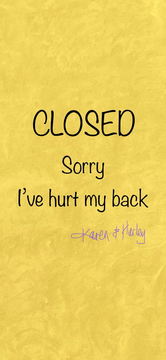 destined4home's tweet image. Sorry I am having to close today (31 March) I’ve hurt my back and have a shearing headache

I’ll keep you posted hopefully be back open Friday 🤞

@destined4home #shopleith #constitutionstreet #uniquegiftshopleith
