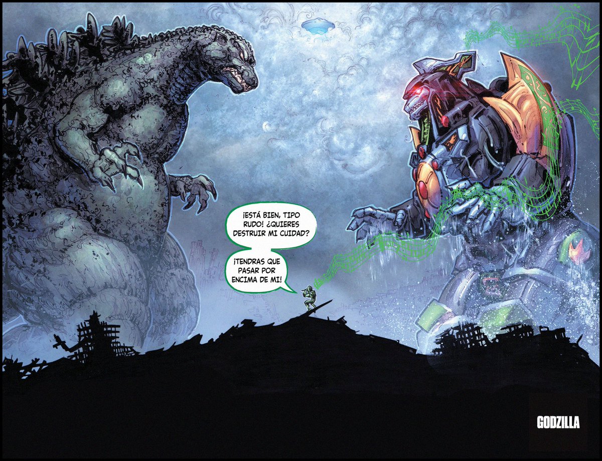 Godzilla vs Dragonzord 
#godzilla #gojira #kaiju #godzillacomics #godzillavsmightymorphinpowerrangers #mightymorphinpowerrangers #powerrangers #godzillakingofthemonsters