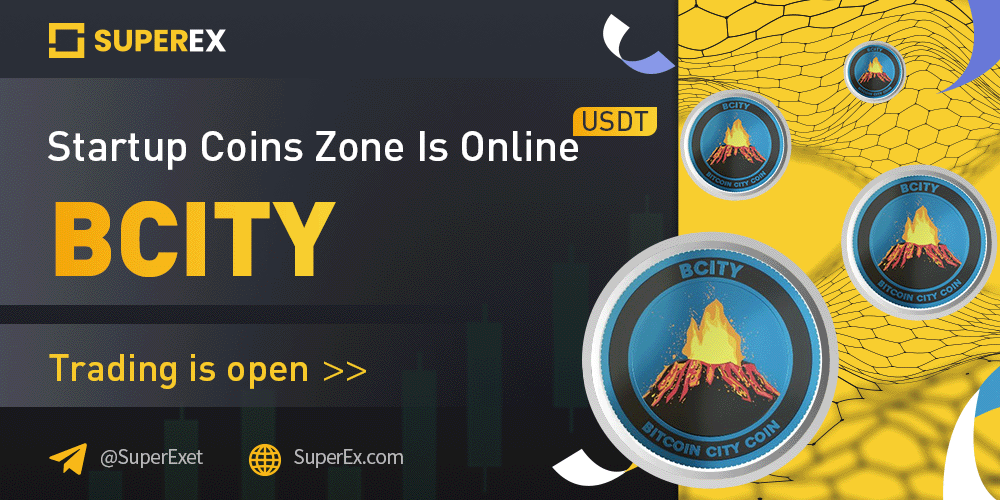 SuperExet's tweet photo. https://t.co/vubHz5TAKX👽 New Listing: @bitcoinCityMeta

🪙Listing: $BCITY
⏰Trading Starts: March 31, 2022

➡️Trade: https://t.co/OToslQckWE
➡️Details: https://t.co/8uvO2bfZqp

Trade #crypto in the most reliable #exchange!🤩

#SuperEx #DEX #ET #cryptocurrency #newlisting #BCITY https://t.co/6nN0H5KVvU