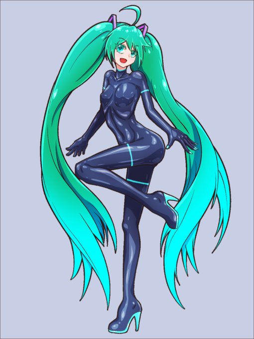 #今月描いた絵を晒そう 
月末定期報告
ぴっちりスーツはいいぞ…… 