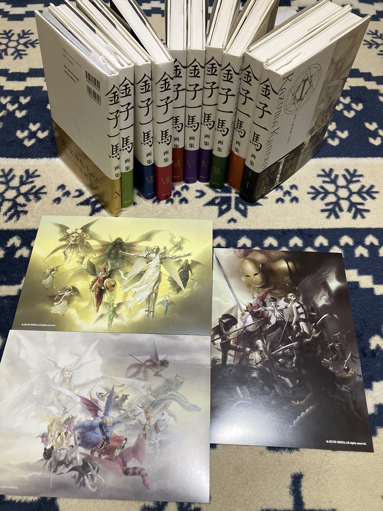ランキングTOP5 金子一馬画集 1 初版本 帯 特典付き fawe.org