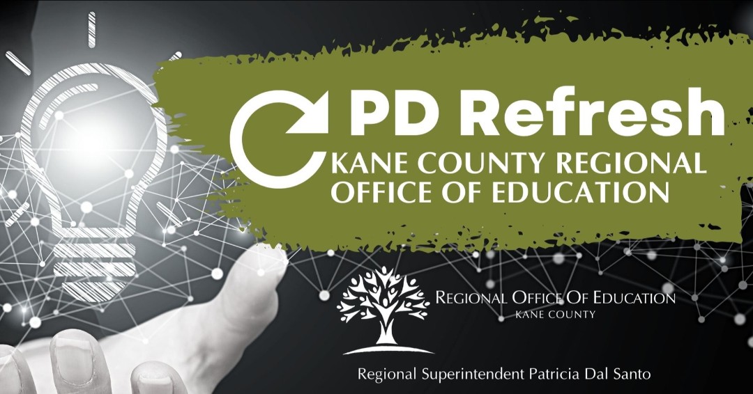 KaneCountyROE's tweet image. 👁️‍🗨️ NEW &amp;amp; IMPROVED! Join the new PD Refresh bi-weekly newsletter list . Kane ROE  offers countless online courses, workshops, &amp;amp; Administrator Academies that will increase your expertise in the educational field. Visit conta.cc/3tm5r1f to read. #PDRefresh #Newsletter #k12