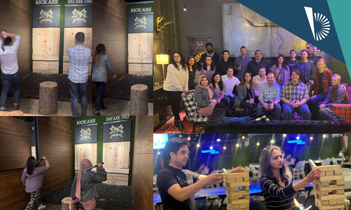 Last Thursday, employees in the #DMV area got together to throw some axes!

Thanks to Kick Axe Throwing™️️ for hosting us, we had an awesome time! Also, big thanks to all employees that could make it out!

#TeamBravium #AxeThrowing #GetTogether #WashingtonDC