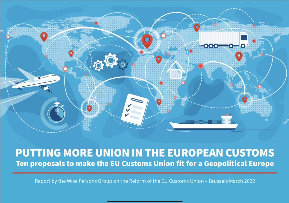 AranchaGlezLaya's tweet photo. Report of the Wise Persons on the Future of the Customs Union: 10 recommendations to put more “Union” in EU Customs
Collect revenue
Protect citizens
Promote trade with trust
Secure 🇪🇺 borders
#FutureOfCustoms
@EU_Taxud
👇
https://t.co/PpdCaxamXY https://t.co/VCmqkwyRZ5