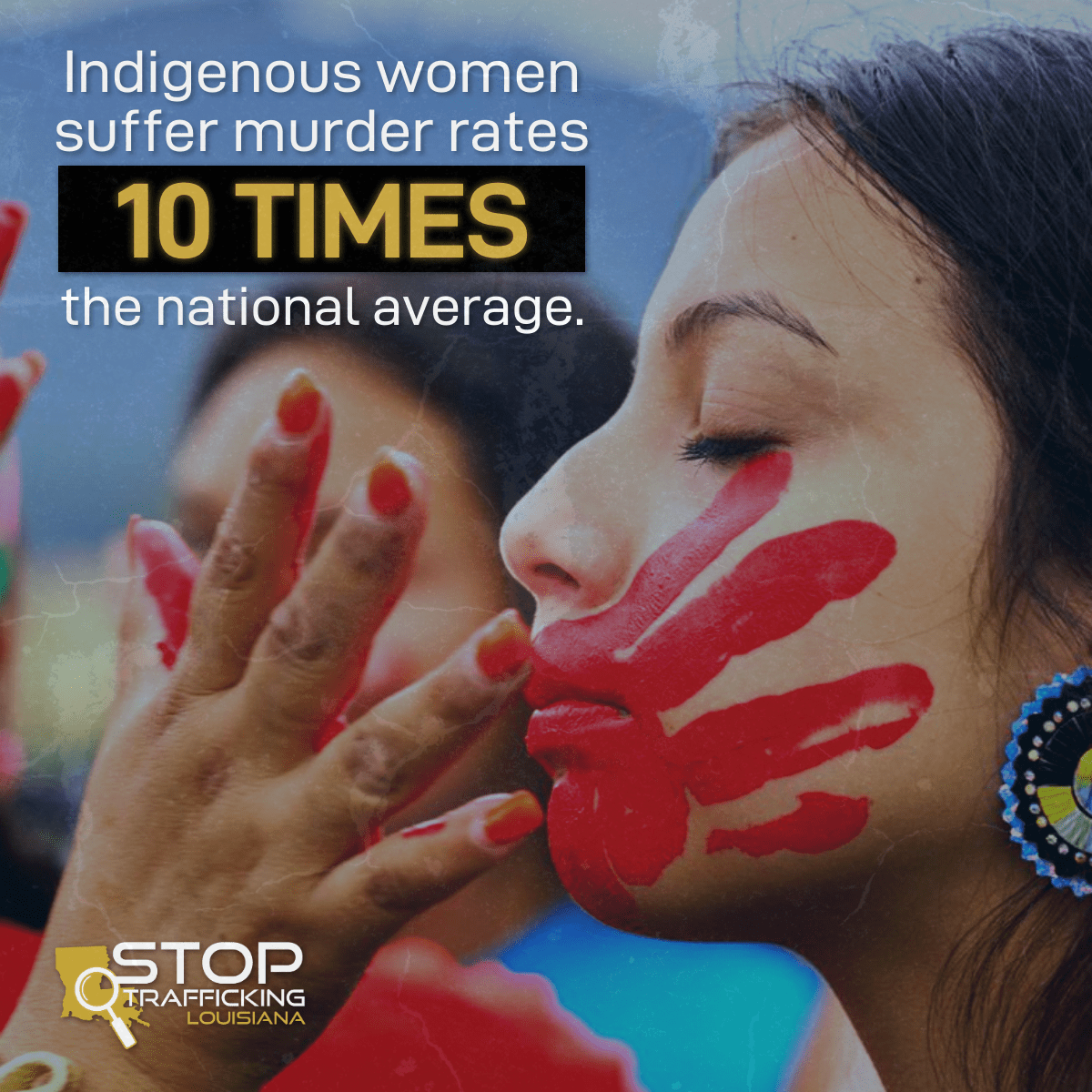 stoptraffla's tweet photo. In 2021, @LouisianaGov created the Task Force on Murdered and Missing Indigenous Women and Girls to recommend solutions and raise public awareness about the ongoing crisis of violence against Indigenous women. Learn more by watching this short documentary https://t.co/3TRq3pepQn. https://t.co/17McD2bYzK