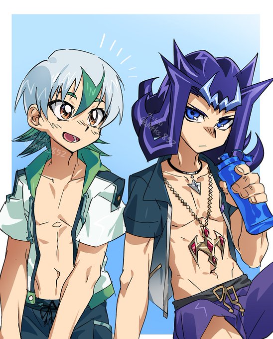 八雲くんとシャーク絵 