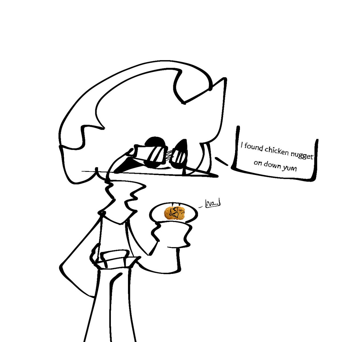 FoxyD83634971's tweet photo. @NuggetNightmare and @trogrexx she's turned into the real chicken nugget https://t.co/UdCIZAoWao