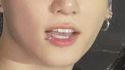 EBOYYJK's tweet photo. jungkook’s lip piercing looks so good on him https://t.co/XC5dB1eJxZ