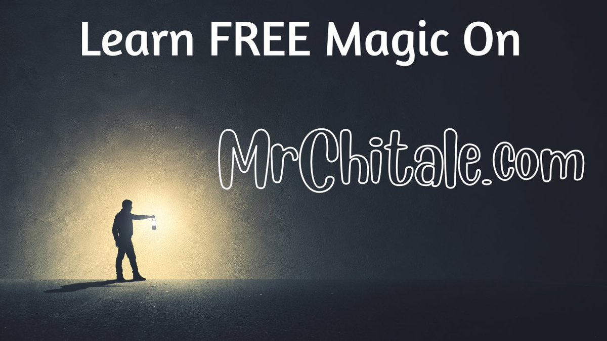 MrRohanChitale's tweet image. Learn FREE Magic Video on: MrChitale.com

We are looking forward to experiencing Your MAGIC!

Co-Founders:

Rohan Chitale and Ishwari Chitale.

#FreeMagic #MindReading #MagicCourse
