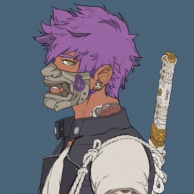 Gm. (I have the same Katana IRL). #NewNFTProfilePic #DivineAnarchy #DAfollowDA #AnimeNFT