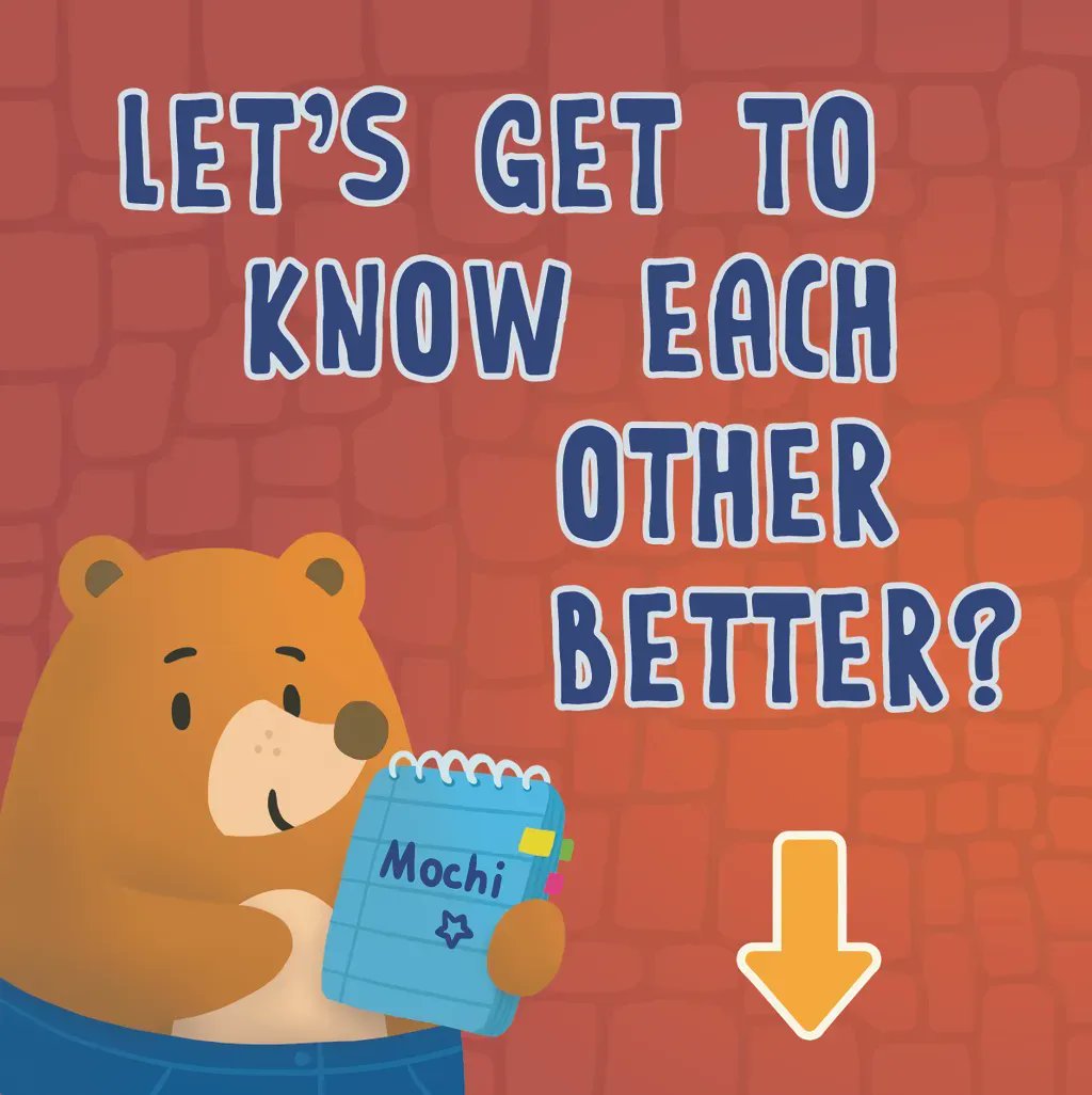 LearnWithMochi's tweet photo. Hello everyone! I'm Mochi, the curious little bear. Tell us about yourself in the comments, and would be glad to know more about you! 
#mochi #learnwithmochi #fun #kids #children #play #education #learning #preschool #homeschool #montessori #coding #childrensbooks #STEM https://t.co/fAehnyHYNx
