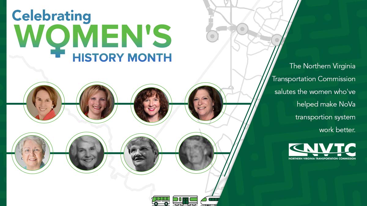 NoVaTransit's tweet photo. We couldn't close #WomensHistoryMonth without honoring @libbygarvey #AimeeGilroy @SarahforALX #JenniferMitchell #KateHanley #CarolDeLong #PatriciaTicer #AudreyMoore https://t.co/iShoJaMqOc