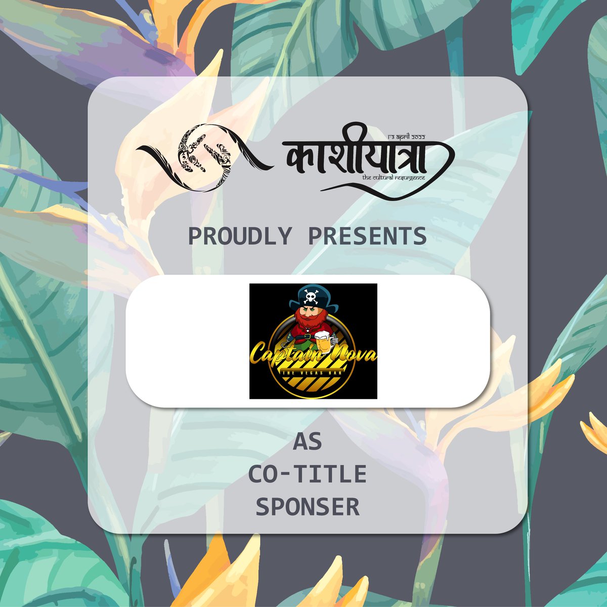 KY_IITBHU's tweet photo. Kashiyatra proudly presents Captain Nova as Co-Title Sponser of the 39th edition of Annual socio-cultural festival of IIT (BHU) Varanasi.
#kashiyatra #CoTitleSponser
#CaptainNova https://t.co/d18h0lGOlX