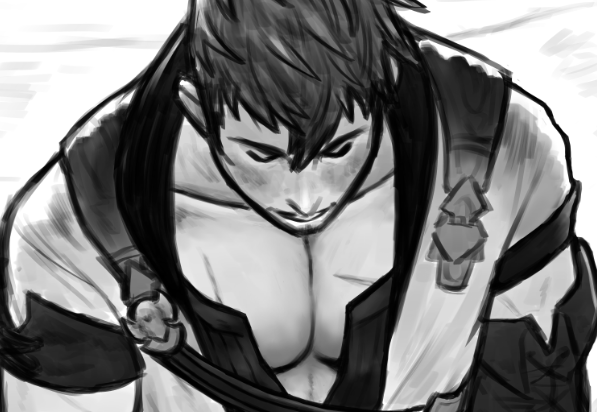 *lovingly renders Ardbert's tiddies at 10:30am on a thursday*

 Look at my house, I live here