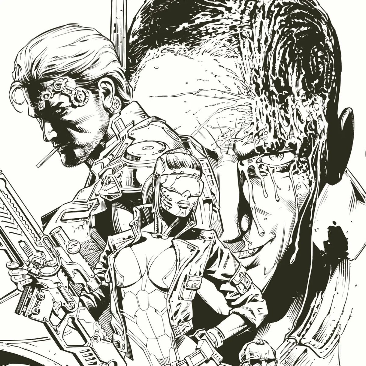 ExMakarov's tweet photo. Hello everyone! Today is my birthday, and the best gift for an artist is a repost of his art;)
Thank you for following my work, I hug and love everyone!
#AlexExMakarov #comics #birthday #comicsartist #comicscover #comicsink #comicpage #artist #artportfolio #steampunk #cyberpunk https://t.co/nNvXoW0svL