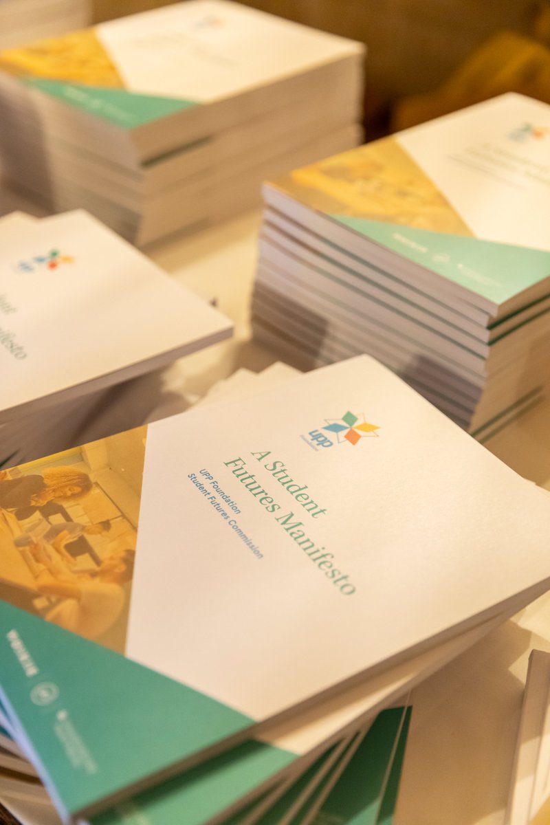 UPP_Foundation's tweet photo. An incredible evening last night at @HouseofCommons celebrating The Student Futures Manifesto and the 22 universities who pledged to this. A big thank you to our speakers, Commissioners and sector friends for joining us to celebrate the future of students #studentfutures (1/3) https://t.co/lH3GBrQ8Pb
