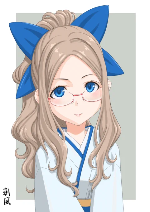 名前に朝が付く娘はお気に入り2
朝風良いわ～ 気に入ったキャラで毎回安定して描けてる珍しい娘 