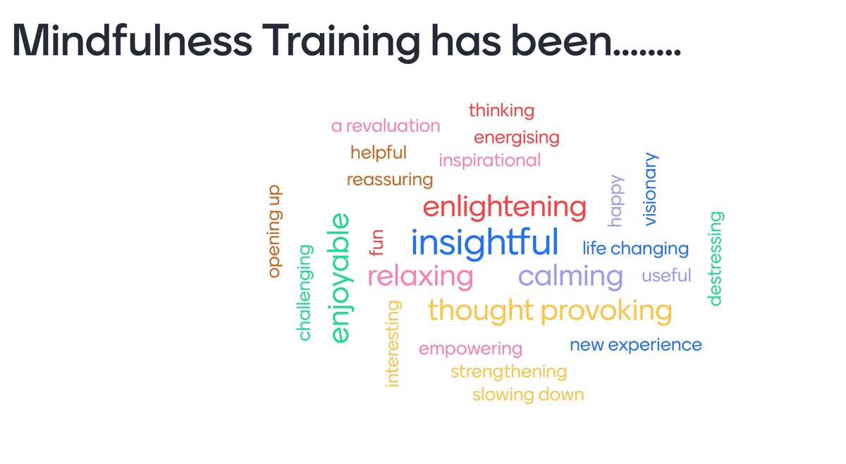 mindfuled139's tweet photo. Thanks to our fantastic Team @StockportBSS for funding the last free course of the academic year for all Stockport Colleagues in education, apply now for this April ‘22. Check out what the class of March 22 said!! #mindfulness #Wellbeing #Stockport #schools #StockportBSS https://t.co/X478JvdqOz