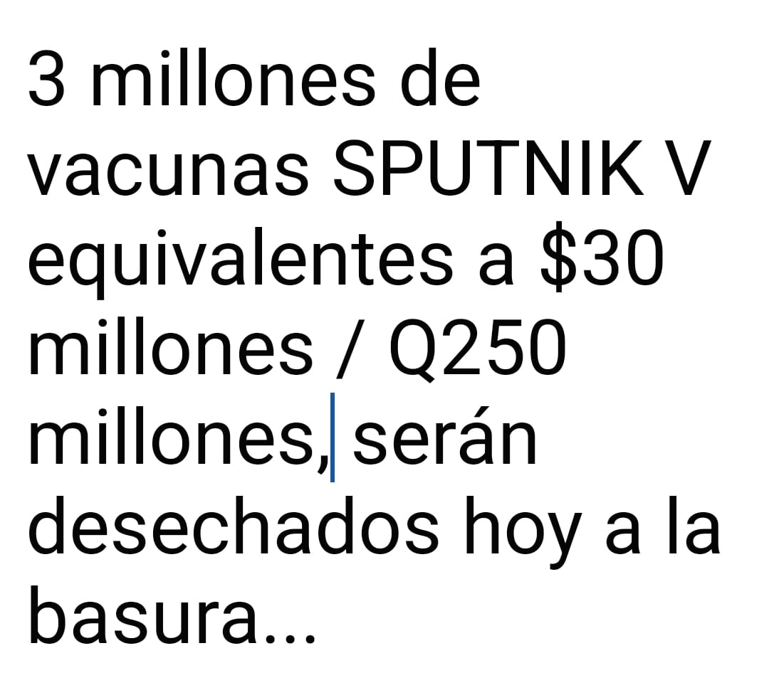 Expertos señalan que este gobierno es el mas corrupto de todos y las autoridades de salud deberían renunciar por dignidad, si aún les queda. <a href="/DrGiammattei/">Alejandro Giammattei</a> <a href="/MinSaludGuate/">Ministerio de Salud Pública y Asistencia Social</a>