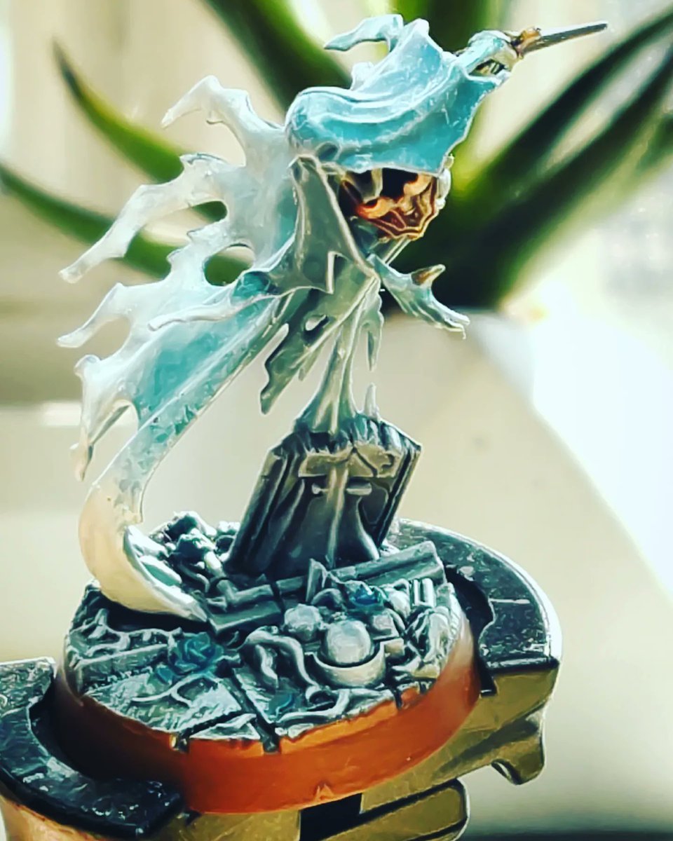 staticintheair's tweet photo. 💎❄️ Need to get more Nighthaunt!! ❄️💎

#painting #artwork #modelpainting #warhammer #miniaturepainting #art #horror #fantasyart #ageofsigmar #gamesworkshop #warhammerfantasy #miniature #character #darkart #dark #fantasy #acrylicpainting #stormstrike #nighthaunt #hobby https://t.co/WrjkoBSuDc