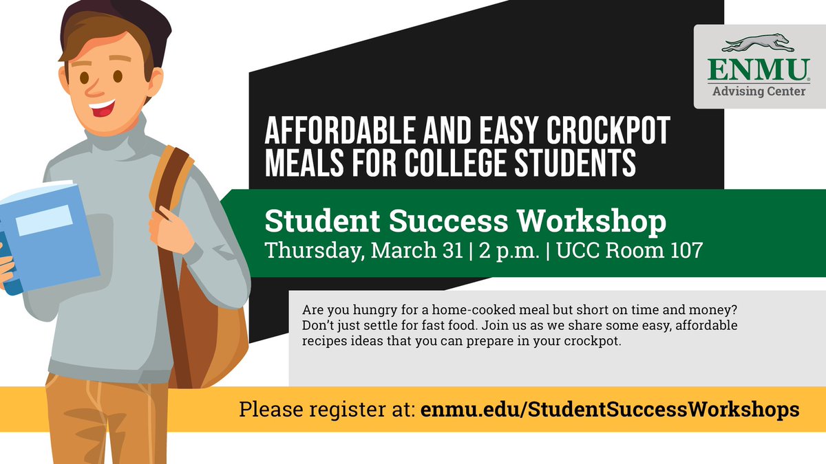 ENMUAdvising's tweet photo. Join us today! We will also have a sample for you to try. #ENMU https://t.co/ijEEsTVPXT