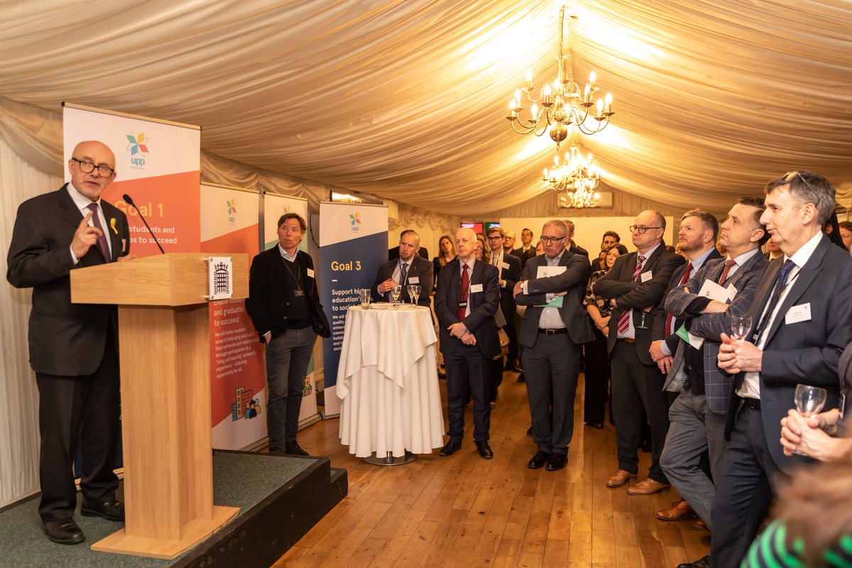 UPP_Foundation's tweet photo. An incredible evening last night at @HouseofCommons celebrating The Student Futures Manifesto and the 22 universities who pledged to this. A big thank you to our speakers, Commissioners and sector friends for joining us to celebrate the future of students #studentfutures (1/3) https://t.co/lH3GBrQ8Pb