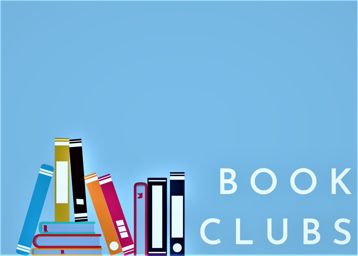 ClayLibrary's tweet image. Looking for a great way to meet new people and try books that you might not normally read? Join one of our many book club hosted throughout the county!

To find a book club, visit claycountygov.libcal.com/calendar/Libra…