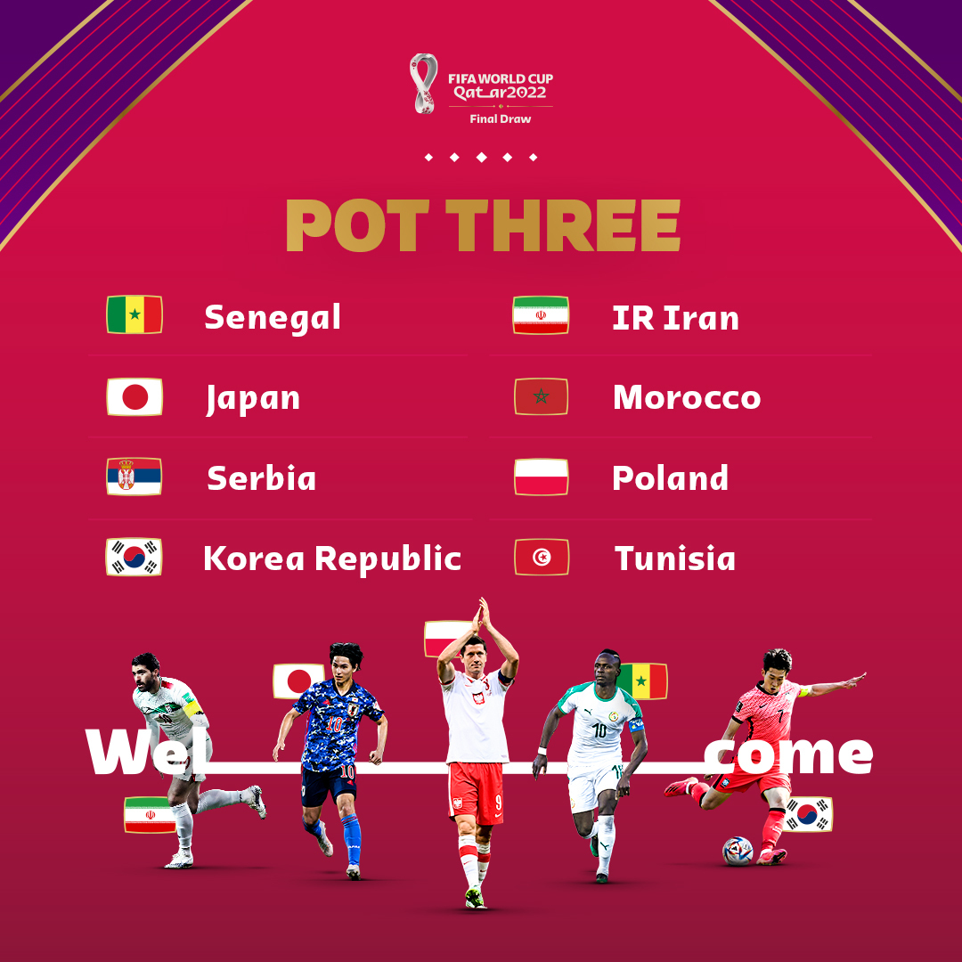 FIFA World Cup on X: The #FIFAWorldCup groups are set 🤩 We can't wait! 🏆  #FinalDraw  / X