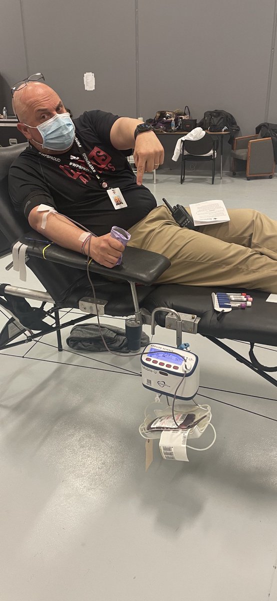 Donating this O- <a href="/HeightsHSusd259/">Heights HS USD259</a> <a href="/RedCross/">American Red Cross</a> #LetsGo