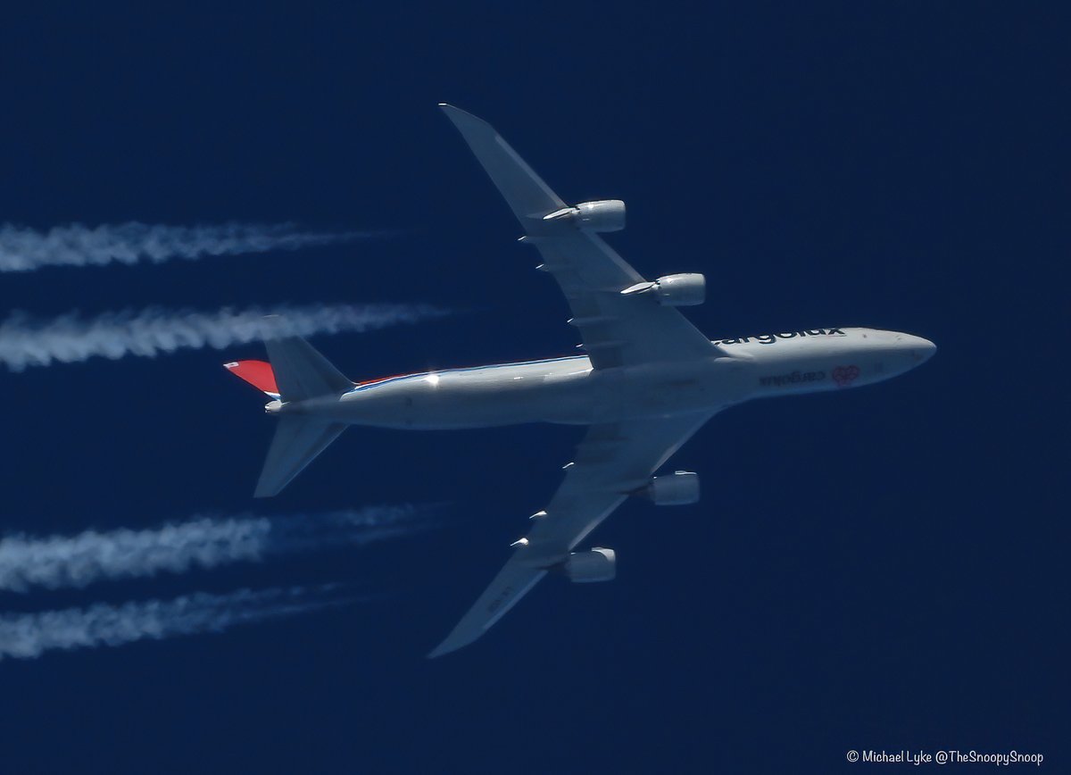 TheSnoopySnoop's tweet photo. #CV7053 ๐ฑ๐บ
Cargolux
B747-8R7F
LX-VCB
35,000ft over Northern Ireland
Routing New York to Luxemburg
#WS19 ๐จ๐ฆ
Westjet
B787-9
C-GUDO
36,000ft over Northern Ireland
Routing London to Calgary
#avgeek #planespotting #Nikon #P1000 #aviationphotography https://t.co/QZ3ZlXuu3A
