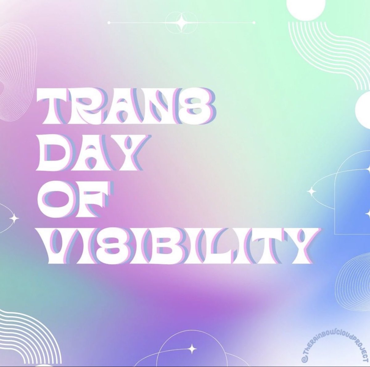 trcp_org's tweet photo. We are celebrating Trans Day of Visibility, or #TDOV, today, March 31st, 2022. 

We celebrate, honor, &amp; uplift all transgender &amp; nonbinary folks today &amp; always. 

We encourage you to take action by reading more at the link in our bio 🏳️‍⚧️

#TransDayOfVisibility #transrights https://t.co/SG7U7Eudvb