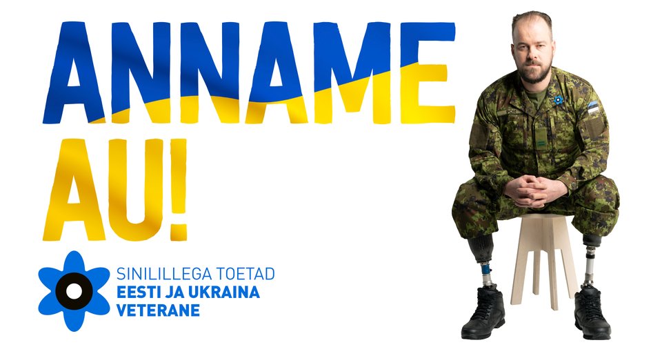 The 9th time campaign #LetUsSalute! will kick off in #Estonia🇪🇪 on  April 1, inviting people to donate & wear the Blue Hepatica pin in recognition of #veterans of the defense forces & Defense League volunteer corps. This year's #AnnameAu! to also recognize veterans of #Ukraine🇺🇦.