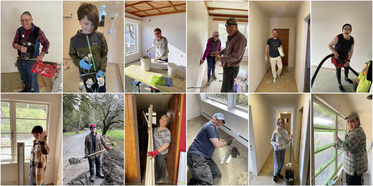 A huge thanks to the volunteers helping to prepare the property for Ukrainian refugees. We’re looking to start accepting refugees in the next week or two and give them a safe place to stay. #yyj