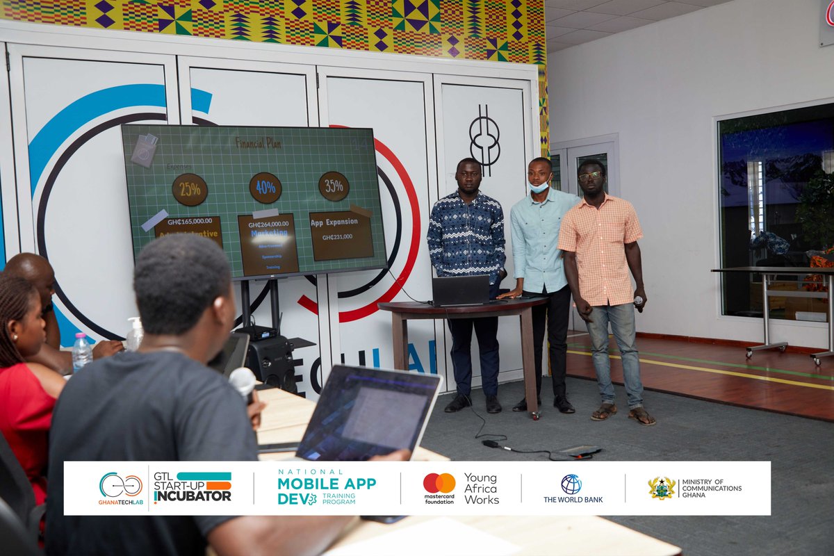 GTLIncubator's tweet image. Mobile App Incubation - Pre Selection Pitch

At the upcoming Ghana Startup Summit, hubs across the country will be represented by one startup.

In this regard, startups at GTL main pitched their innovative business ideas to a panel of judges to be selected.

#GTLImpact