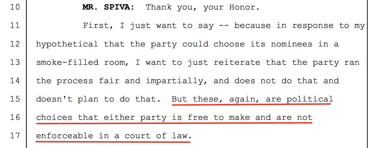 davidac35075727's tweet photo. @ThiaBallerina #DNCFraud #DEMExit 

DNC lawyers say it can pick candidates in smoke-filled back-room
May 31, 2017 

https://t.co/y8MtniNJKG https://t.co/QlSgEDSVbR