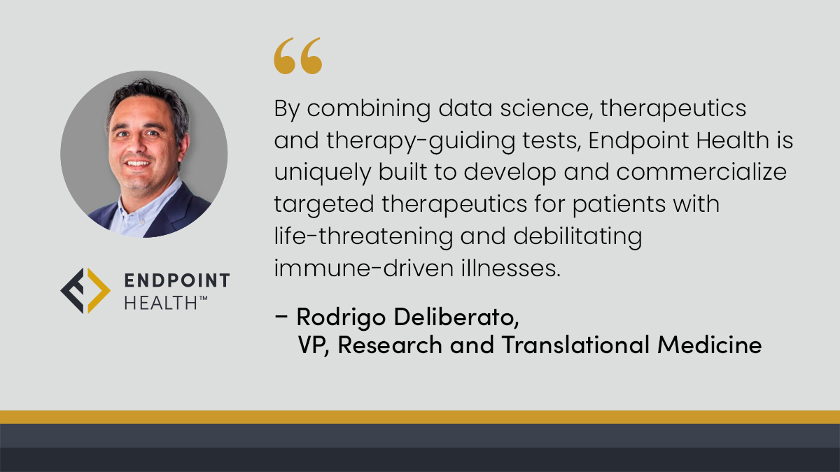 endpointhealth's tweet photo. Human biology is complex. Immune-driven illness is personal.

Our approach starts by first understanding each patient’s underlying biology &amp; likely response to treatment, then developing targeted #precisionfirst therapeutics to meet their clinical needs. https://t.co/XAVAVoj7mH https://t.co/Opew0rhXwk
