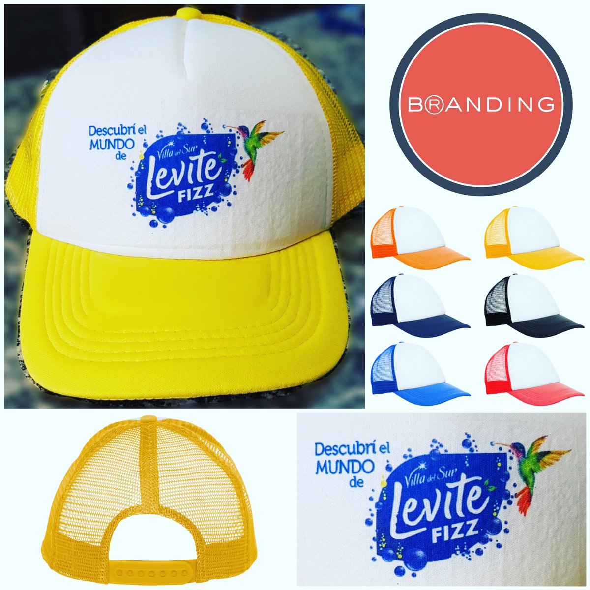 Producción Gorras Promocionales para Levite FIZZ 🧢 

#gorraspromocionales #logo #merchandising #regaloscorporativos #regalosempresariales #corporategift #promocionales #promotionalproducts #promotion #regalospromocionales #argentina