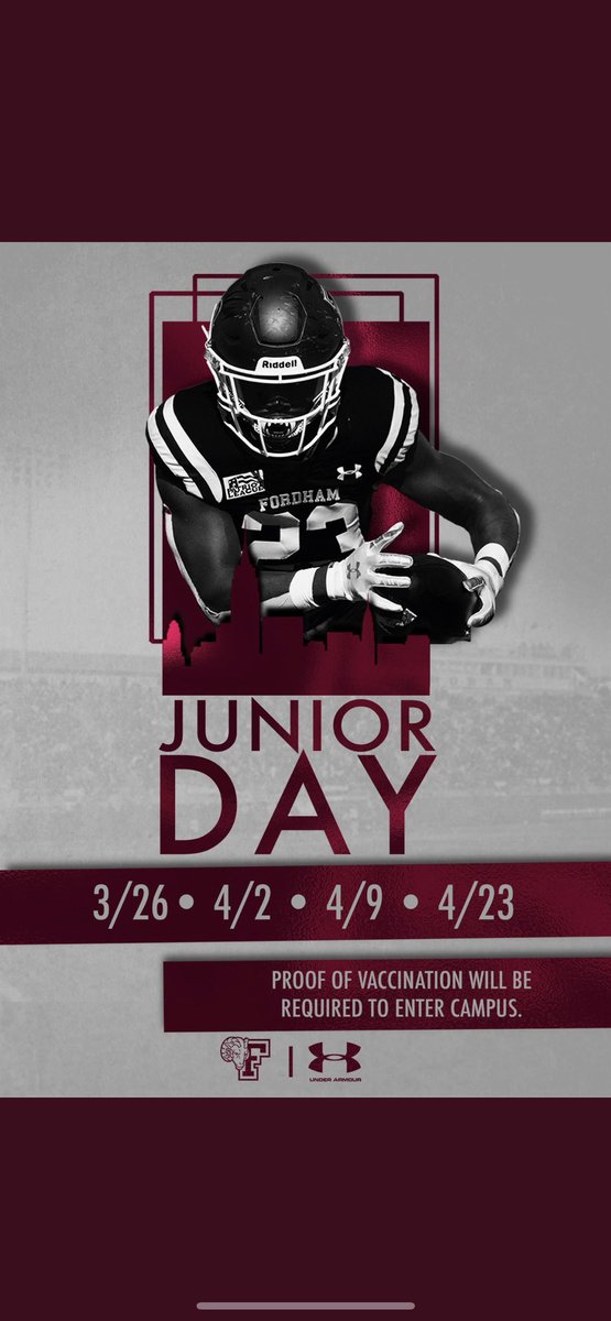 Devin Rivas (@devinrivas18) on Twitter photo Thank you for the Junior Day invite <a href="/Coach_Conlin/">Joe Conlin</a> <a href="/ArtAsselta/">Artie Asselta</a> <a href="/CoachFogarty/">Shane Fogarty</a> @CoachKDecker
Looking forward to meeting the coaches and checking out the campus!!
<a href="/FORDHAMFOOTBALL/">Fordham Football</a> Thank you for the Junior Day invite <a href="/Coach_Conlin/">Joe Conlin</a> <a href="/ArtAsselta/">Artie Asselta</a> <a href="/CoachFogarty/">Shane Fogarty</a> @CoachKDecker
Looking forward to meeting the coaches and checking out the campus!!
<a href="/FORDHAMFOOTBALL/">Fordham Football</a>