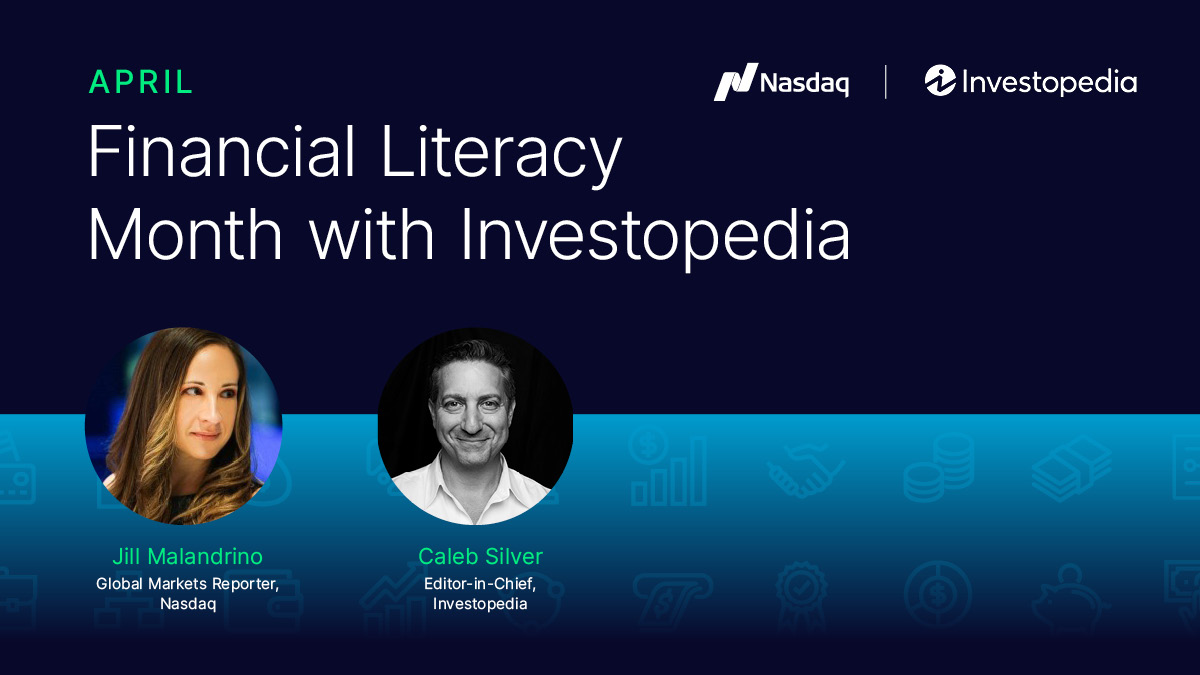 TradeTalks's tweet photo. April is #FinancialLiteracyMonth, and #TradeTalks has you covered!

Tune in on Twitter this Friday, April 1st at 10:30 am ET to watch host @JillMalandrino and @Investopedia EIC @calebsilver discuss traders vs. investors. https://t.co/nXxq3fqcQp