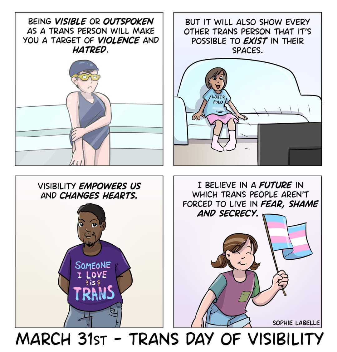 AssignedMale's tweet image. Trans Day of Visibility 2022