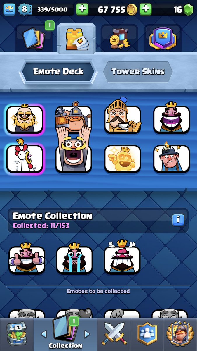 Skygreee's tweet photo. @Alamunja4 @ClashRoyale Alt acc kid. So you see I don’t have pass here. ??? https://t.co/6x2OSoFXHN