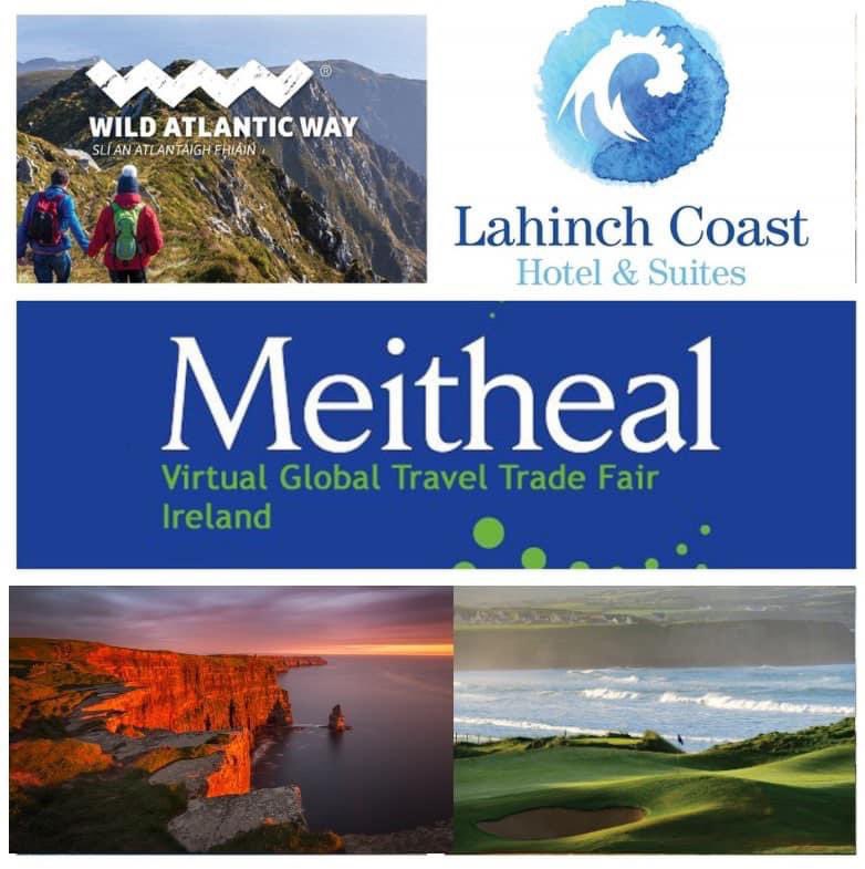 LahinchCoast's tweet photo. Delighted to be having busy day as we connect with overseas buyers after a two-year gap!  at #Meitheal2022 in the @GlenINECArena  #TourismRecovery @MeithealIreland back to business in person with smiles ! @Failte_Ireland #WildAtlanticWay @ClareFM @ClareTourism https://t.co/pdiCFwXN4J