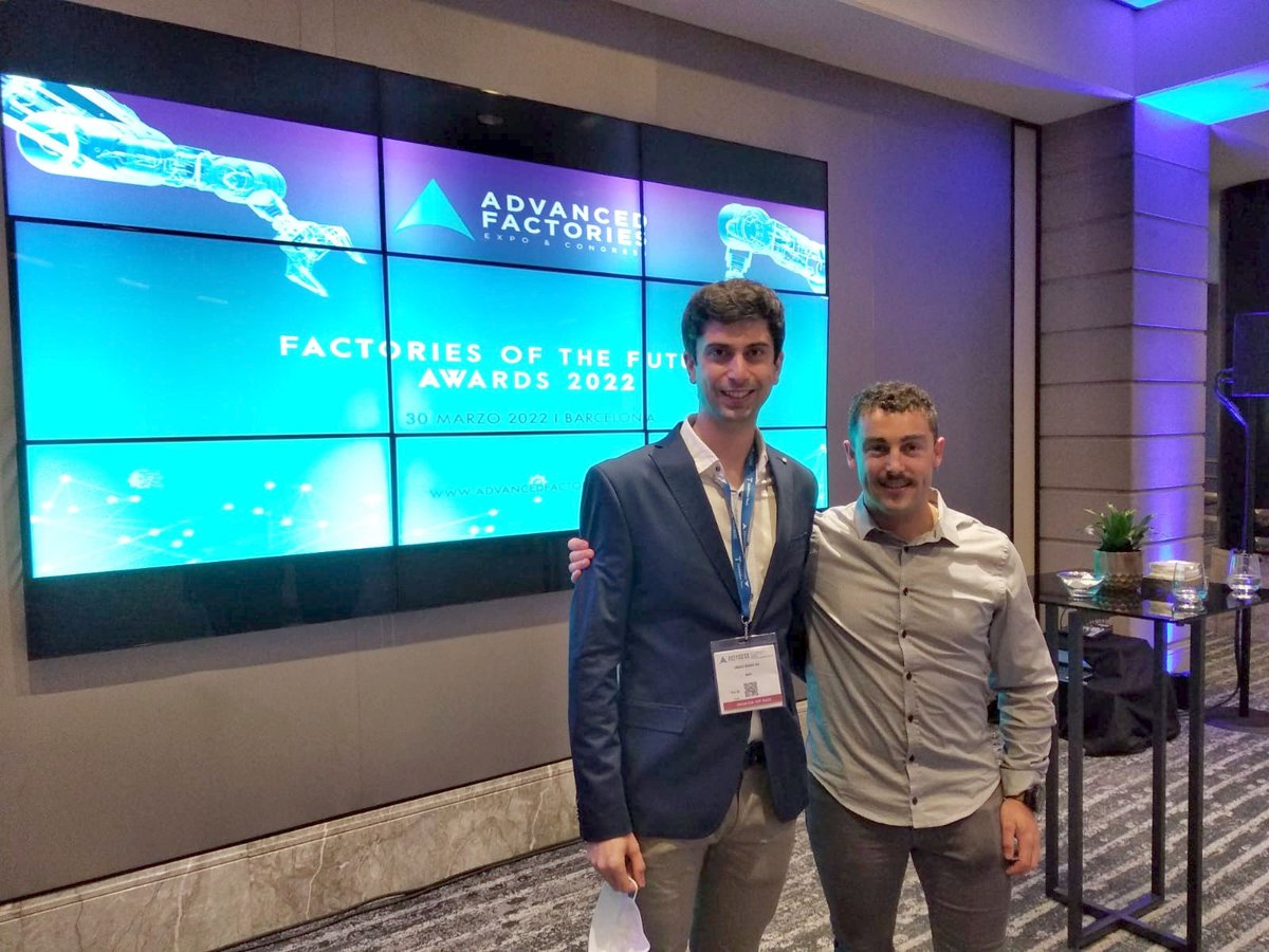imhcampus's tweet photo. IMH Campuseko Lantegi Digitalaren "AIMM" proiektua, finalista izan da Bartzelonako Factories of the Future Awards 2022 sarietan:
https://t.co/HOtzz438tf
Lan bikaina!
@AdvanFactories
#digitalmanufacturing
#aimm
#smartpm
#imhcampus
#shapeyourtalent https://t.co/t0uq8KnpQC