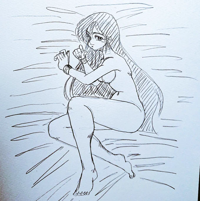 今日の夜のお絵描き♪ 
