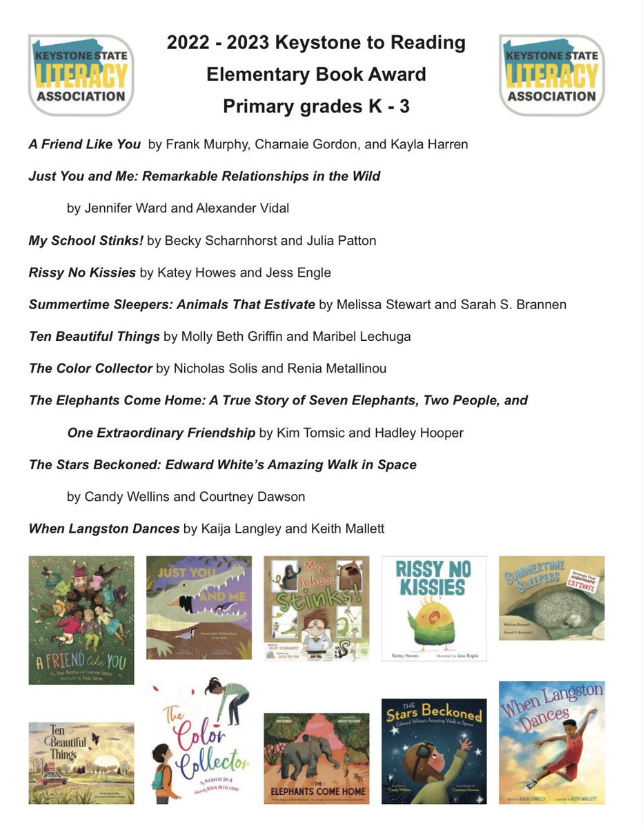 beckyscharn's tweet image. What a thrill to see MY SCHOOL STINKS on the list of 2022-2023 @KeystoneReading book award nominees! It’s an honor to be listed alongside these fantastic books, and it’s a joy to know kids across PA will be reading it.