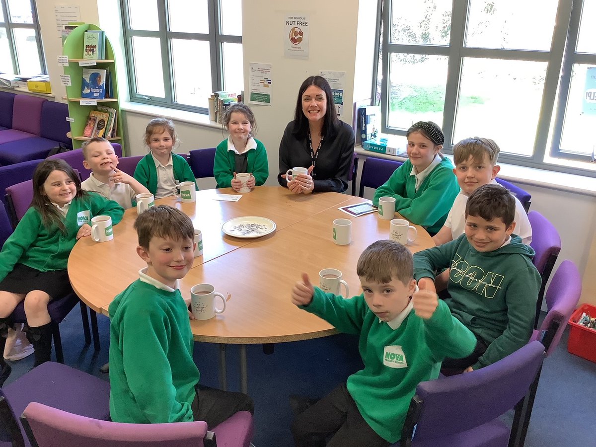 NovaPrimary's tweet photo. #hotchocolatethursday for this lovely lot of Nova Star Award winners who have absolutely excelled themselves over the last week! Well done to them all. #nostartoofar #success https://t.co/rQjVcThlMP
