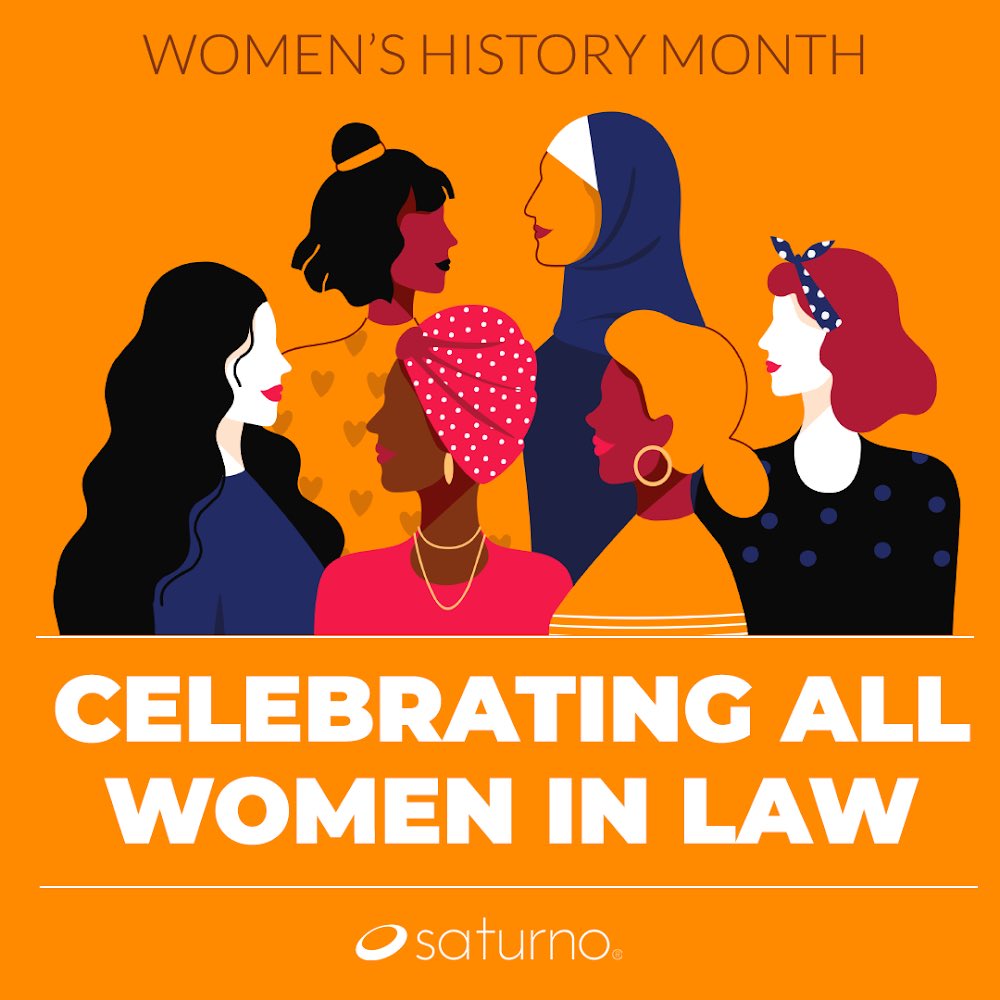On the last day of Women's History Month we want to celebrate all women in law. #womeninlaw #legalmarketing #womenleadership #aba