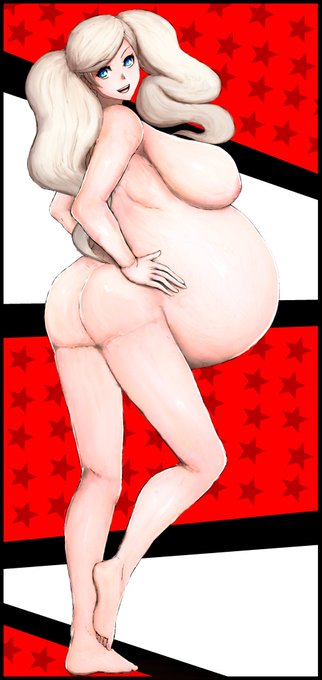 加筆しつつ、髪やおっぱいとかを奇麗に描き込めるようになるのが、ボテ腹以外の今年のテーマかもしれません。
While making corrections to my drawings, I may have to learn to draw hair and boobs a little more beautifully, which may be my theme for this year, other than a bloated belly. 