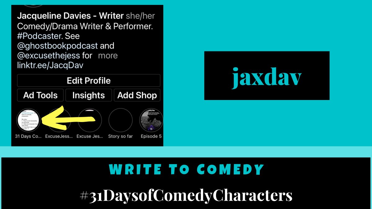 jacjsarah's tweet image. My #31DaysofComedyCharacters is over. Over on #instagram I've been doing daily polls. Who knew Basil #Fawlty wasn't outdated (he is) or that Leslie is better than Ron on #ParksandRecs (I did) and more? You see it now on my profile.

instagram.com/jaxdav/

#comedy #writetocomedy